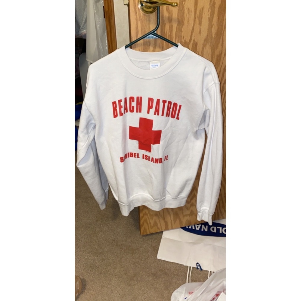 Beach patrol Florida crewneck hoodie